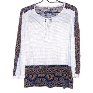Lucky Brand‎ peasant blouse